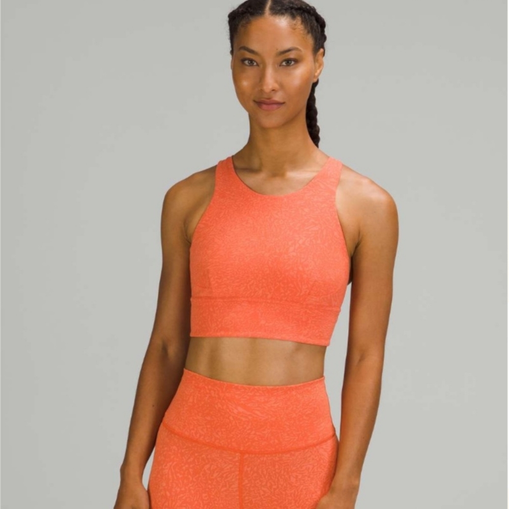 Lululemon Wunder Train Long Line Bra, Size 6